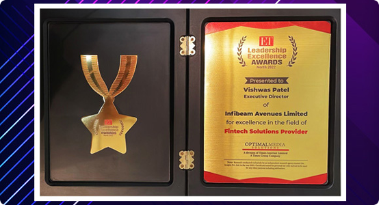 BillAvenue founder Mr. Vishwas Patel wins top honors at the Economic Times Leadership Excellence Awards 2022